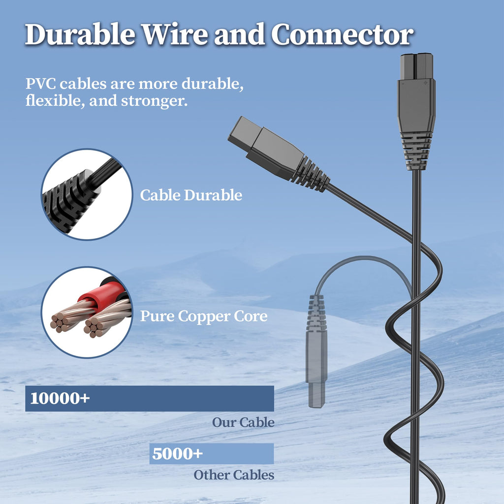 5V Charger for JRL Trimmer Clippers Power Supply Replacement for JRL FF 2020C FF 2020T FF2020C FF2020T Cordless Hair Trimmer Clipper Power Cord