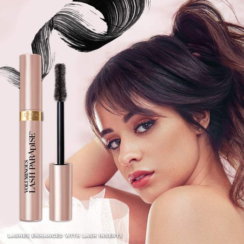 L'Oreal Paris Voluminous Lash Paradise Waterproof Mascara - Volumizing & Lengthening Eye Makeup, Black, 0.25 Fl Oz