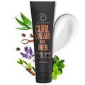 Controlled Chaos Curl Cream for Men - Hair Styling Cream For Wavy and Curly Hair With Shea Butter, Jojoba Oil, Coconut Oil, Add Smoothness, Anti-frizz, Sulfate-Free Curl Cream (3.4oz)
