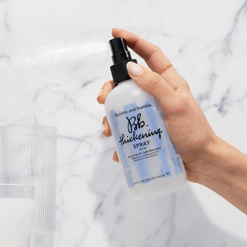 Bumble and bumble. Thickening Blow-Dry Prep Spray - Lightweight Volume Booster for Fine to Medium Hair