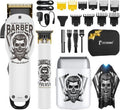 BESTBOMG® Hair Clippers - Professional Beard Trimmer Kit with Ceramic T-Blade | Perfect for Barbers & Gifts