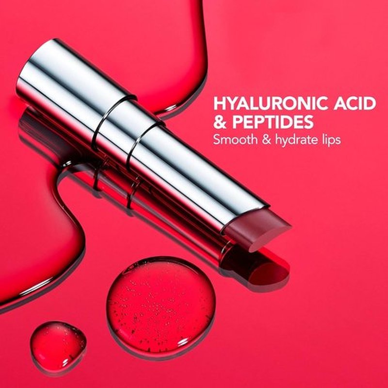 BUXOM Full-On Plumping Satin Lipstick - Pigment-Rich Creamy Color with Peptides & Hyaluronic Acid | Weightless, Cruelty-Free