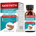 SERYNTH Salicylic Acid Wart Remover Liquid Freeze Off, Quickly Removes Plantar Warts, Corn Warts, and Finger Warts. Maximum Strength Formula - 17%, Painless & Safe, Effective, Scar-Free Solution.