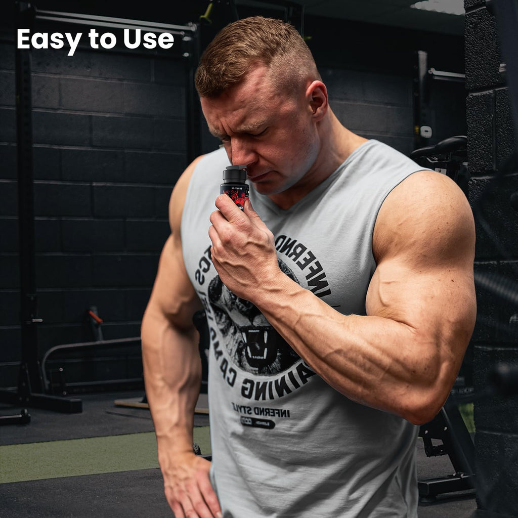 Smelling Salts for Athletes, Instant Energy, Salts for Athletes in Hockey, Weightlifting and Powerlifting, Focus and Motivation, Potent Smelling Salt Formula.