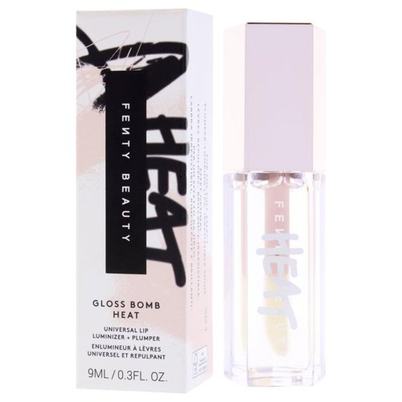 Fenty Beauty Gloss Bomb Heat Universal Lip Luminizer Plus Plumper - 07 Glass Slipper Heat for Women - 0.3 oz Lip Gloss