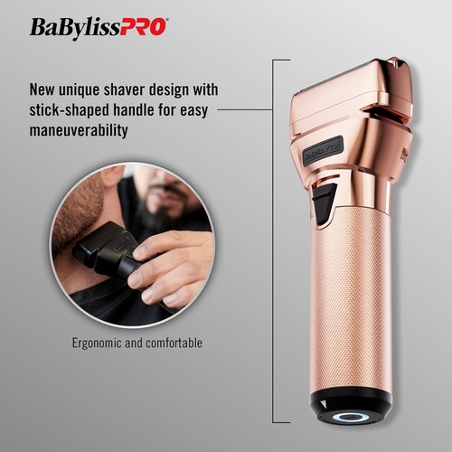 BaBylissPRO FXONE Double Foil Shaver - Interchangeable Battery for Ultimate Grooming Experience