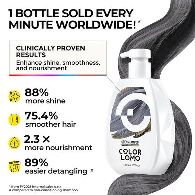 COLROLOMO Ultra Color Safe Shampoo - Prevent Fading & Enhance Shine | Vegan Formula for Color-Treated Hair
