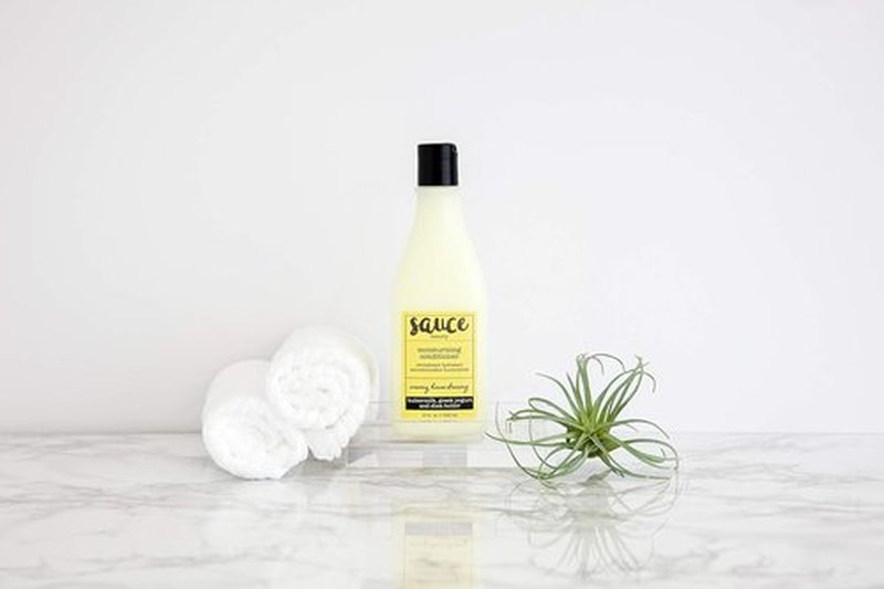 Sauce Beauty Creamy House Dressing Hair Conditioner - Frizz Control for Curly Hair (10 Fl Oz) | Moisturizing with Shea Butter & Greek Yogurt