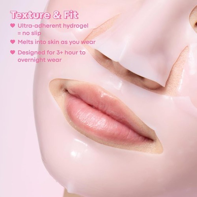 TONYMOLY Hydrogel Face Mask - Firming Overnight Treatment with Collagen & Peptides | 1 Sheet