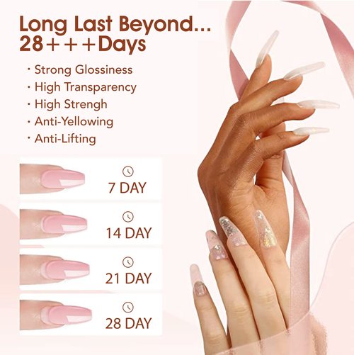 Alda Acrylic Powder Professional Acrylic Nail System 16oz Clear (Clear)