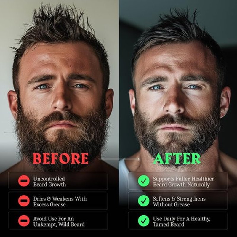 Striking Viking Beard Oil for Men - Naturally Derived Conditioner with Almond, Tea Tree, Argan & Jojoba Oil for Beard Growth, Softening & Moisturizing (2 Fl Oz (Pack of 1), Terra Sol)