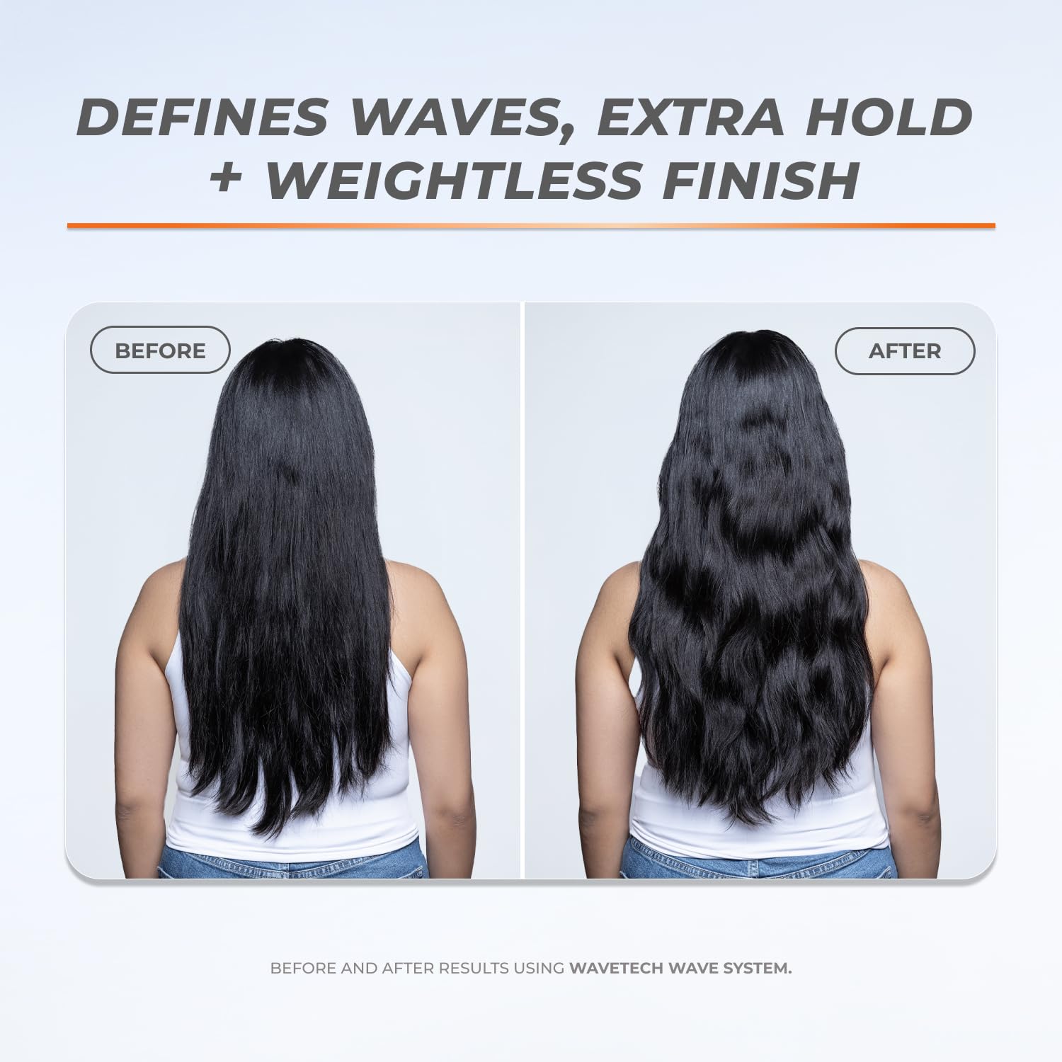 XMONDO Hair Wavetech Wave Foam - Extra Hold Vegan Formula with Pro-Vitamin B5, 6.7 Fl Oz | Anti-Frizz & Static Control