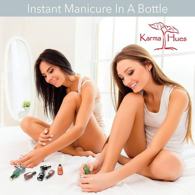 karma organic Natural Nail Polish – Non-Toxic, Vegan & Cruelty-Free (Cobblestone Matte, 0.43 fl oz)