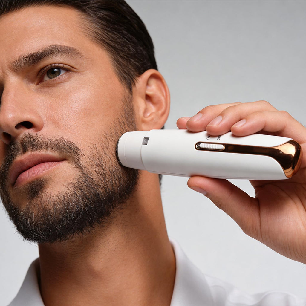 Pemoupnd Ear and Nose Hair Trimmer for Women Clipper 4-in-1 Grooming Tool for Nose Hair, Ear Hair, Beard, Eyebrows,Head Hair,Body Hair, Armpit,Leg