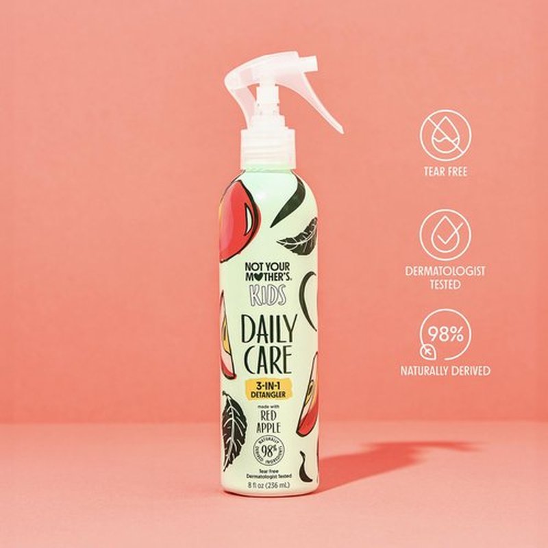 Not Your Mother's Kids Daily Care 2-In-1 Shampoo & Conditioner and 3-In-1 Detangler (2-Pack) - Hair Products for Kids - Ideal for All Hair Types