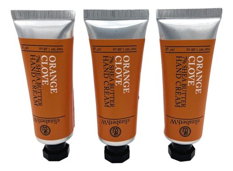 elizabeth W Orange Clove Hand Cream, 1.68 Ounce (Set of 3)