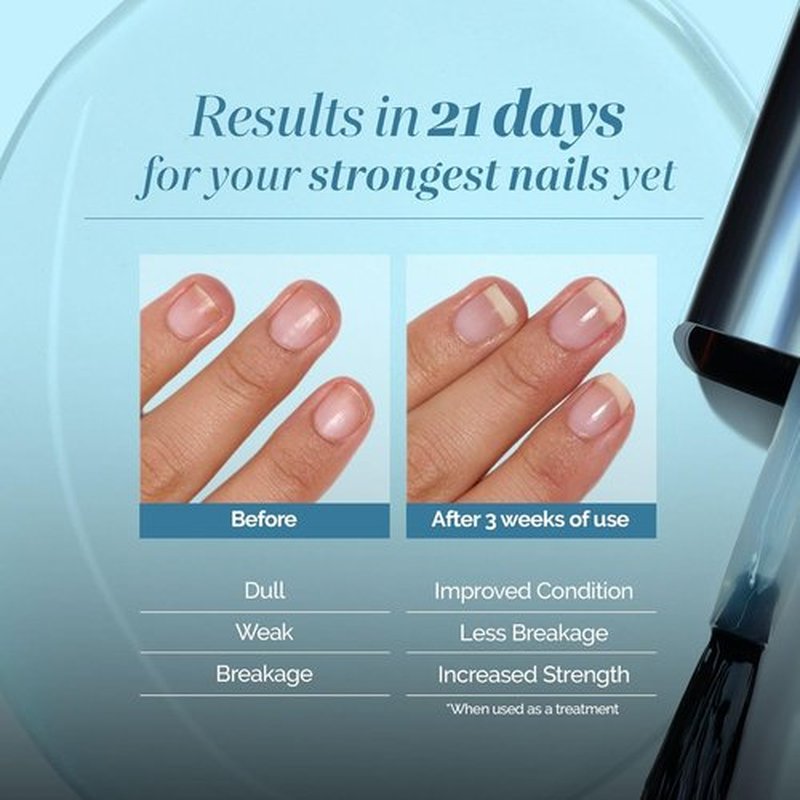 LONDONTOWN Nail Strengthener | Growth Treatment for Stronger, Healthier Nails - Clear Formula
