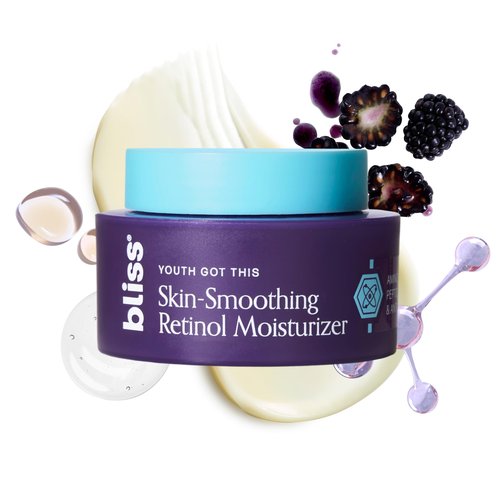 Bliss Youth Got This Retinol Moisturizer | Pure Retinol + PREVENT-4™ Complex for Fine Lines, Texture & Deep Hydration | Clean, Fragrance-Free, Vegan & Cruelty-Free | 50 mL