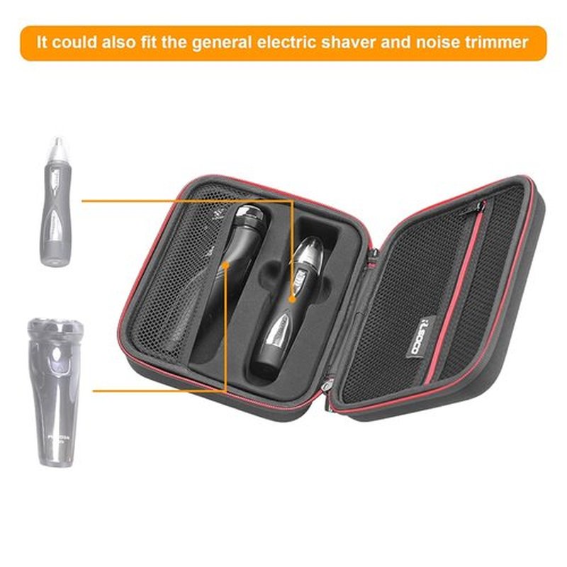 RLSOCO Hard Case for Philips Hybrid Electric Trimmers | Compact Design with YKK Zipper & Scratch Protection