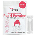 iFEiER Pure Freshwater Nano Pearl Powder for Skincare and Homemade Cosmetics Grade. 80g(2.82oz) SuperFine Pearl Powder for DIY lotions | creams | serums | making face mask, Natural and Oranic