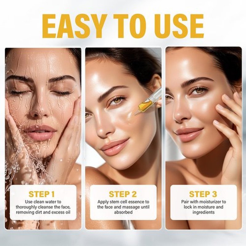 Salmon DNA Serum, Microneedling Ampoule for Wrinkles, Scars & Skin Repair for Face and Body, Intense Hydration & Anti-Aging Treatment