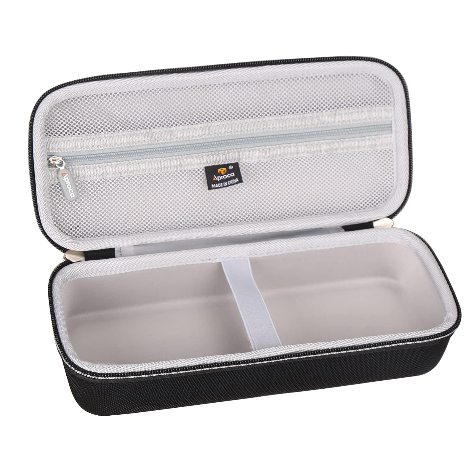 Aproca Case Compatible with Waterpik WF-20 / WF-02 Cordless Water Flosser, Storage Portable Bag for Accessories -Black with Grey Interior (Case Only)
