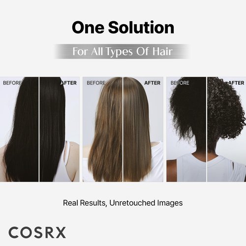 COSRX PEPTIDE 132 Hair Bonding Shampoo - Daily Scalp Treatment for Dandruff, Repairs & Strengthens All Dry and Damaged Hair Types - 6.76 fl oz