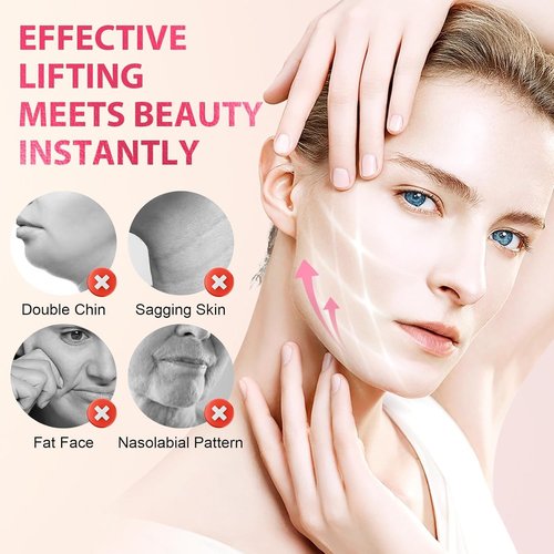 ANTIVP 160PCS Face Lift Tape Invisible Face Tape Neck Lift Tape Lifting Instantly With String, Anti Wrinkle Facial Patches V-Shaped for Facial Wrinkles, for Dounle Chin Forehead Skin