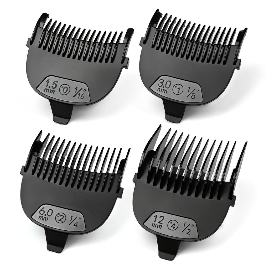 4-Piece Guide Combs Compatible with Remington Shortcut HC4240/4250/4300