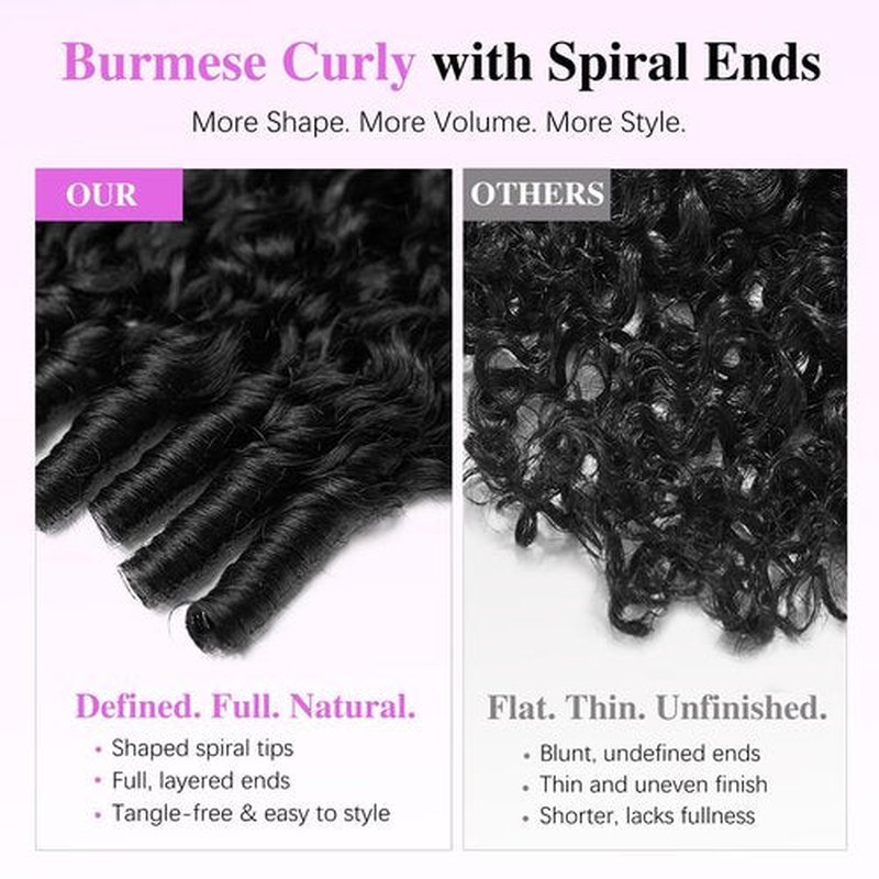 Liqusee 7x6 Burmese Curly Glueless Wigs Human Hair Pre Plucked Pre Cut 250% Density Drawstring Wig for Black Women 7x6 HD Lace Front Wigs Human Hair Glueless Wear and Go Nautural Color 16 Inch
