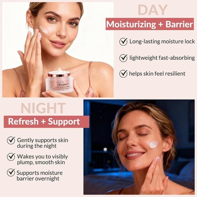 Regine Switzerland Anti-Aging Face Moisturizer - Retinol, Ceramides & Peptides for Soft, Hydrated Skin | Fragrance-Free, 1.7 oz