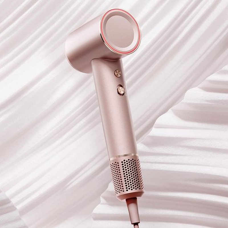 High-Speed Ionic Hair Dryer:3Min Fast Dry with Brushless Motor - Quiet, Mini Portable Hair Dryer Hair Care with Diffuser for Curly Hair Salon Home Travel for Women/Men/Baby/Pet
