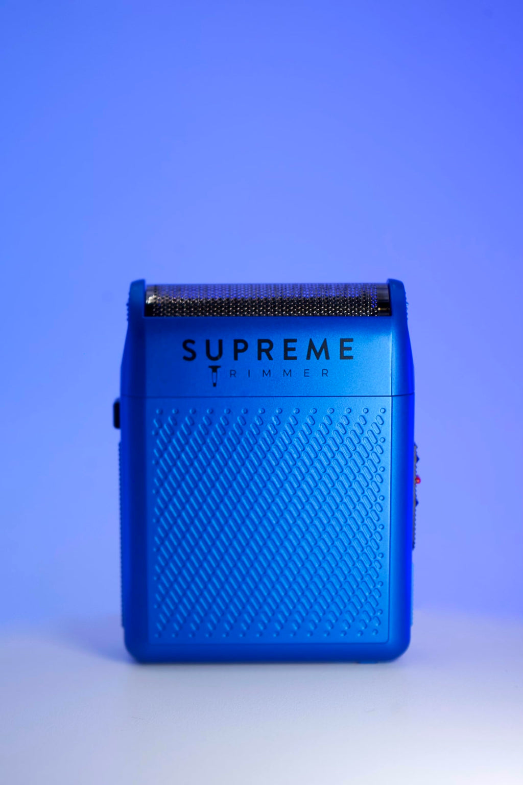 Supreme Trimmer Crunch Lite & Solo Foil Shaver Kit | Pro Barber Electric Foil Razer STF600 & STF101 Set | Blue