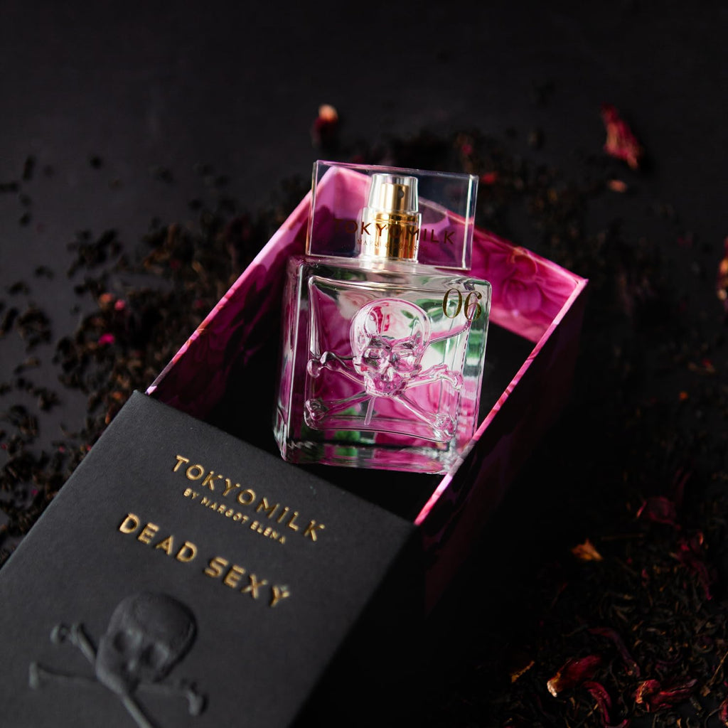 TOKYOMILK Dead Sexy Embossed Eau de Parfum, 3.4 fl oz, 100 ml, Luxury Spray Fragrance for Women, Signature Ladies Scent, Beauty & Self Care Essentials, Functional & Beautiful Vanity Decor