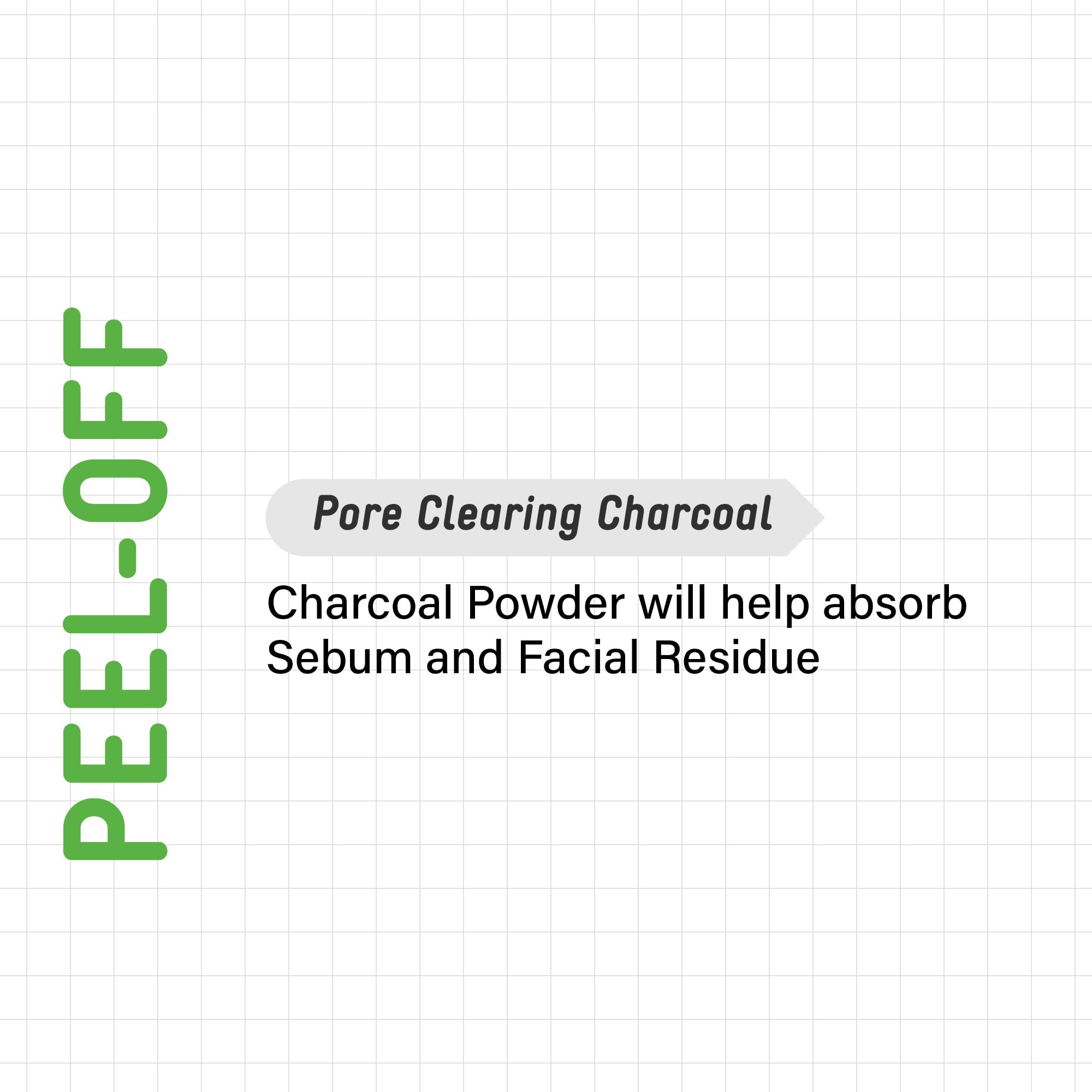 BRING GREEN Fresh Ball Pack Charcoal | Peel Off Pack with Charcoal Powder, Removes Facial Residue Pore Clearing Sebum Control