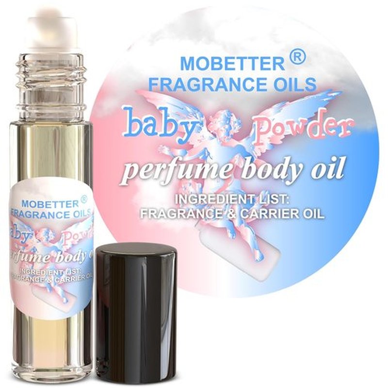 MOBETTER Fragrance Oils - Baby Powder Scented Body Perfume Oil for Unisex Use