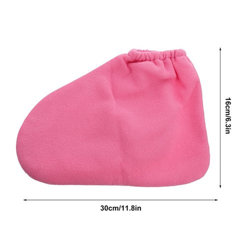 FOMIYES Paraffin Wax Gloves and Booties Set for Hand and Foot Care Heat Retention Covers for Moisturizing and Circulation Boosting Washable and Lightweight 12X6X0.4 Inches