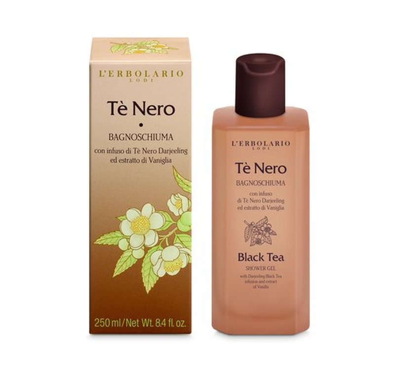 Shower Gel - Black Tea by LErbolario for Unisex - 8.4 oz Shower Gel