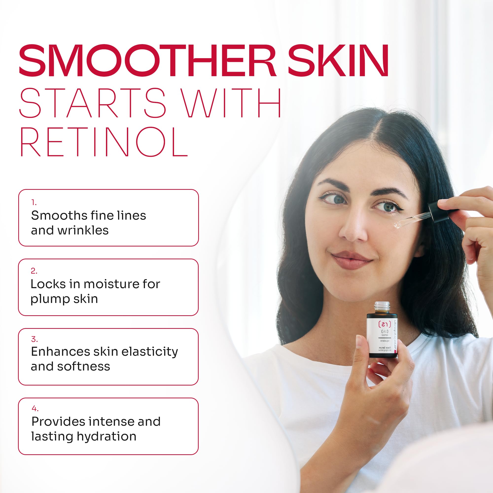 Skincyclopedia Retinol Face Serum, Brightens Skin Tone, Wrinkle & Fine Lines Refinement, Blemish Correction, Luminous Appearance & Smooths Skin