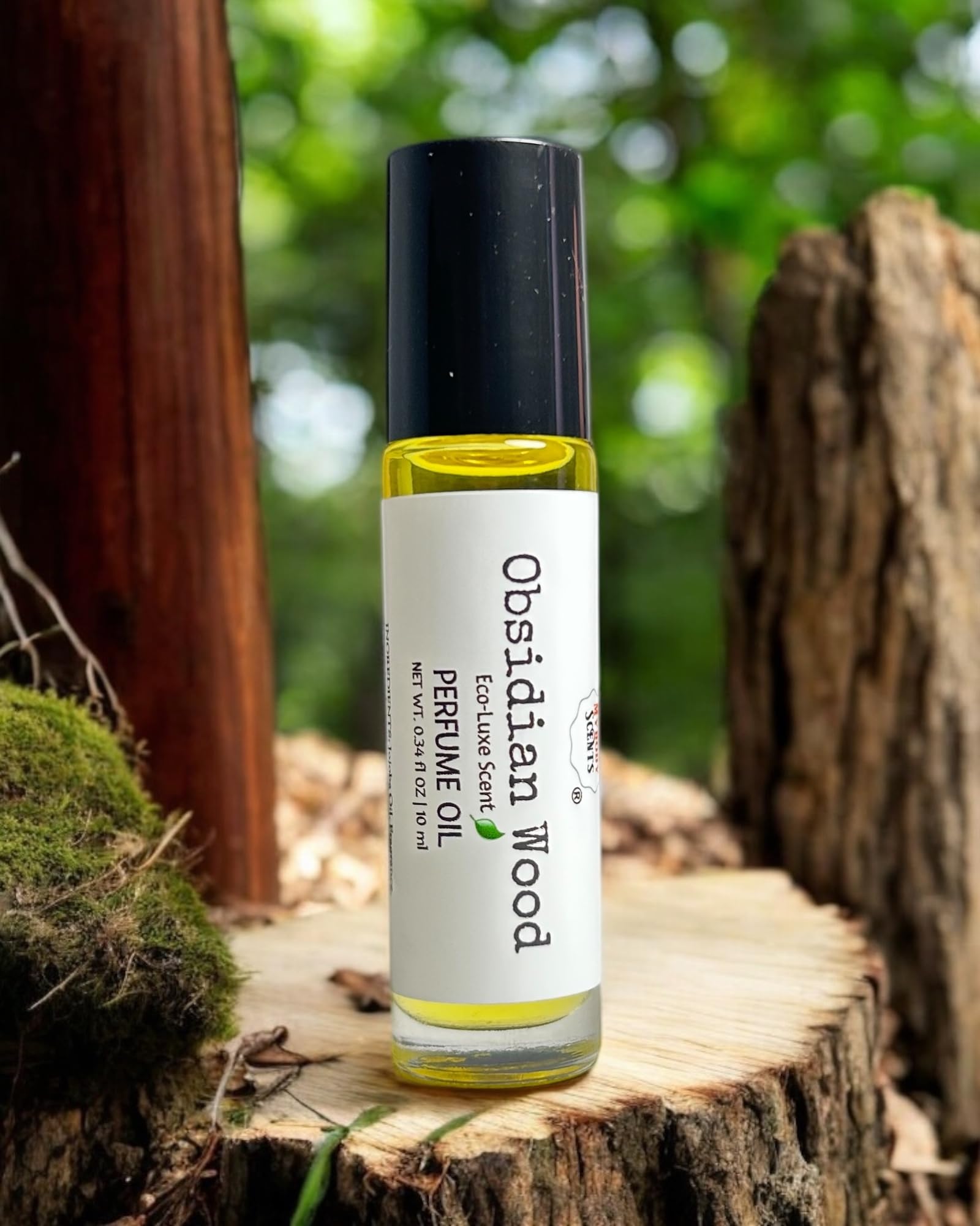 MyBody Scents Roll-On Fragrance Oil (Obsidian Wood)