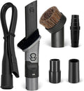 Shark Vacuum Cleaner Attachments - 6PCS 2-in-1 Crevice & Dusting Brush Combo | Flexible Tool Set for HV322, HV320, HV301, NV600, NV340