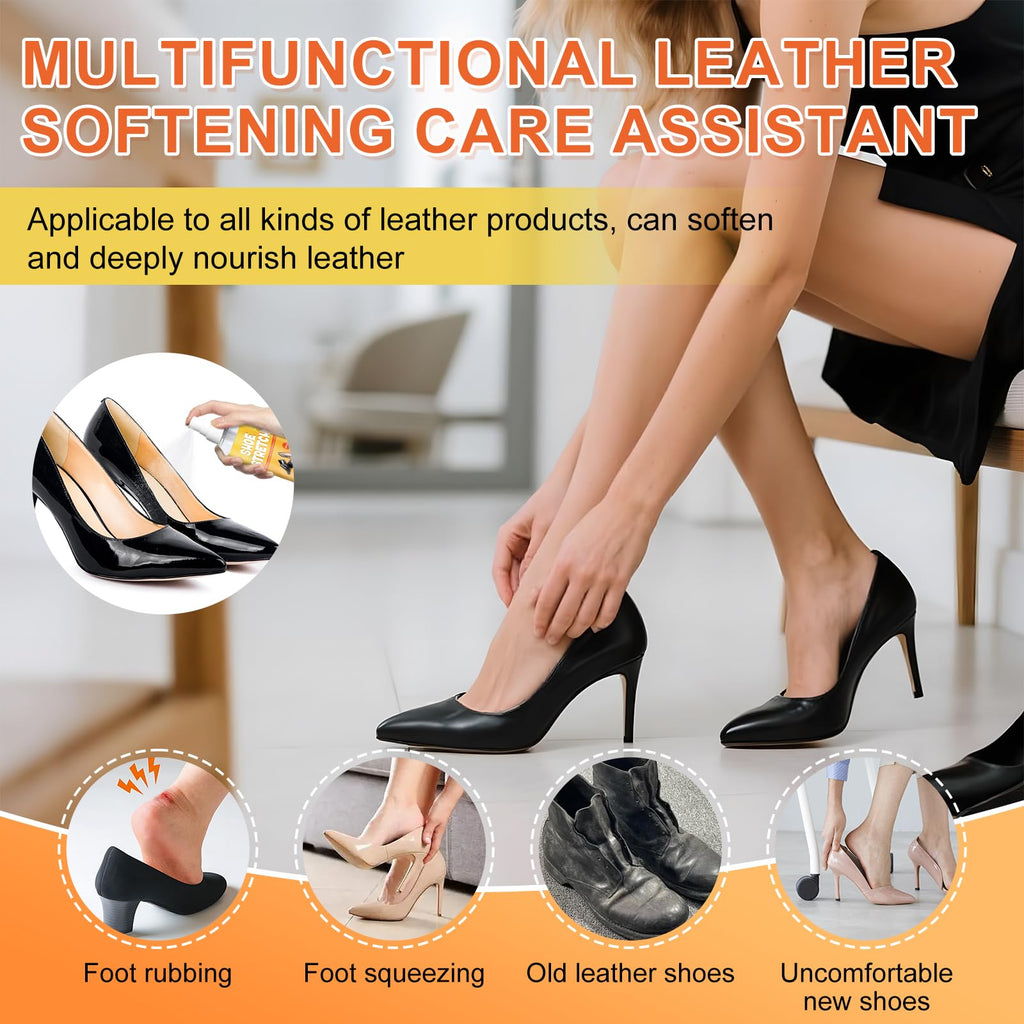 kuailaya Shoe Stretch Spray, Professional Shoe Stretcher Boot Stretcher