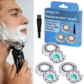 SH60/72 Replacement Heads Compatible with Philipsi Norelcoo Series 6000 Shaver, SH60 Shaving Replacement Head for Philipsi Razors S6820, S6810, S6850 S6880/81