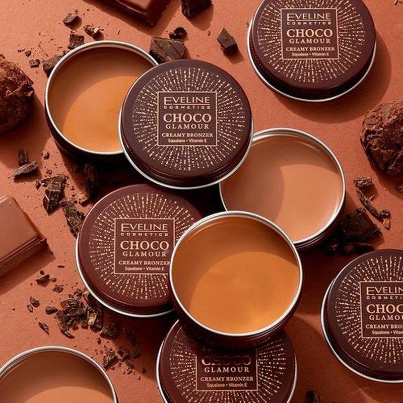 Eveline Cosmetics CHOCO GLAMOUR CREAMY BRONZER N02 20G, 0.7 Ounce (Pack of 1)