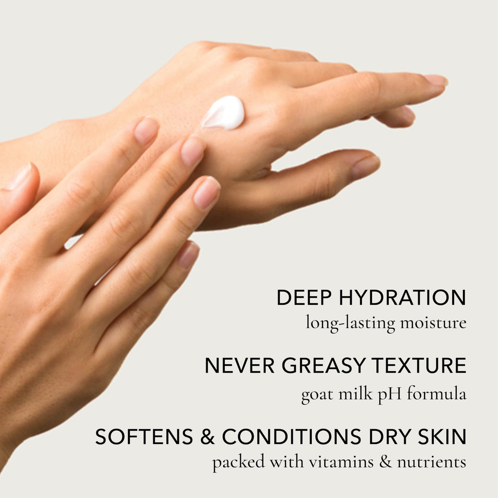 Dionis Goat Milk Lotion – Moisturizing Hand & Body Lotion for Dry Skin, Sensitive Skin Safe, Lightweight Non-Greasy Formula - Cedarwood & Sea Salt 3.3 oz