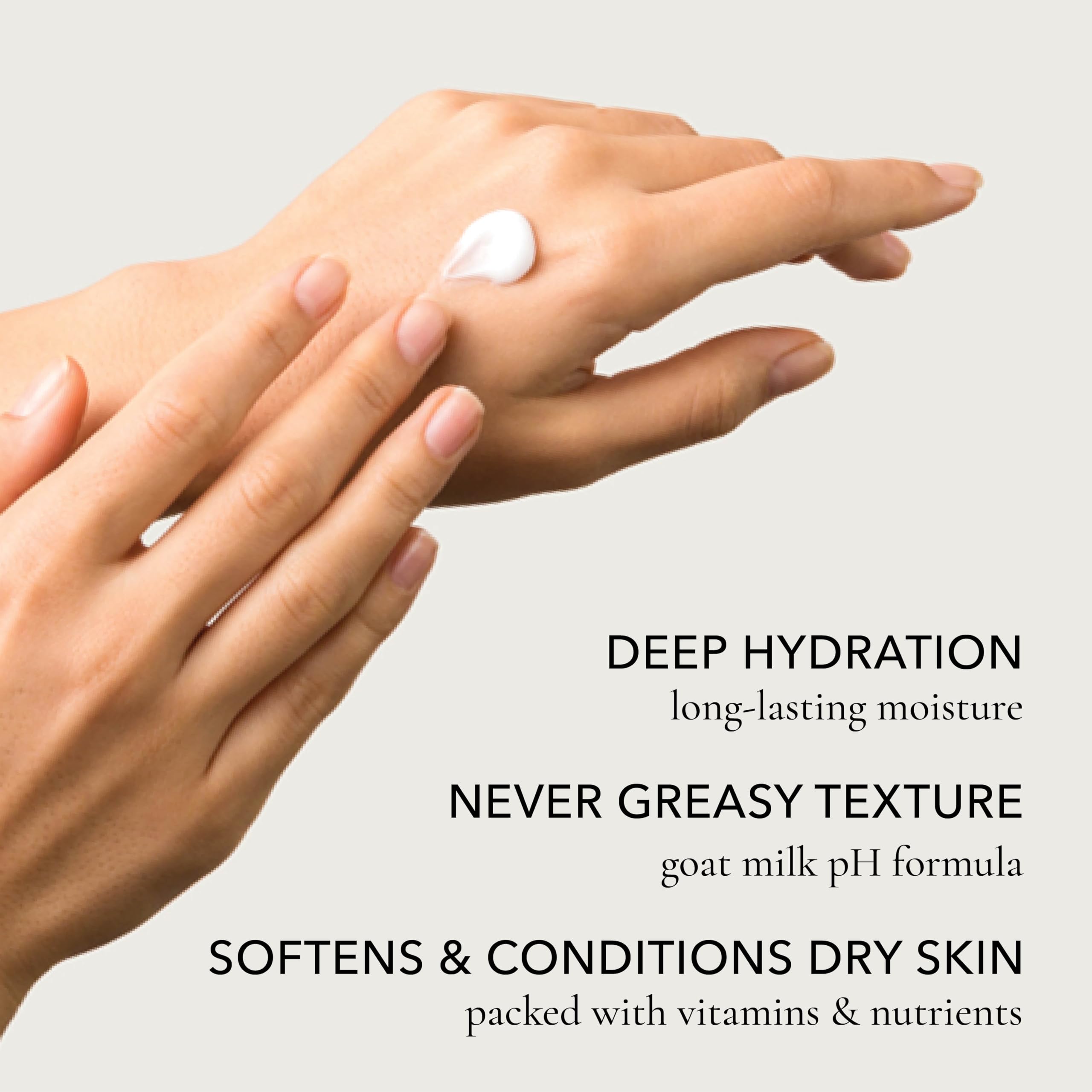 Dionis Goat Milk Lotion – Moisturizing Hand & Body Lotion for Dry Skin, Sensitive Skin Safe, Lightweight Non-Greasy Formula - Cedarwood & Sea Salt 3.3 oz