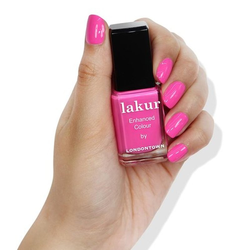 LONDONTOWN Pink Nail Polish - Long-Lasting Formula for Vibrant Color | 15ml