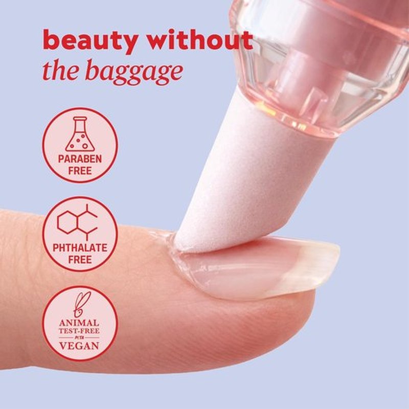 ONYX Professional Bye-ee Cuticles Rapid Remover - Vanilla Coconut Cuticle Gel with Built-In Pusher, 0.43 fl. oz