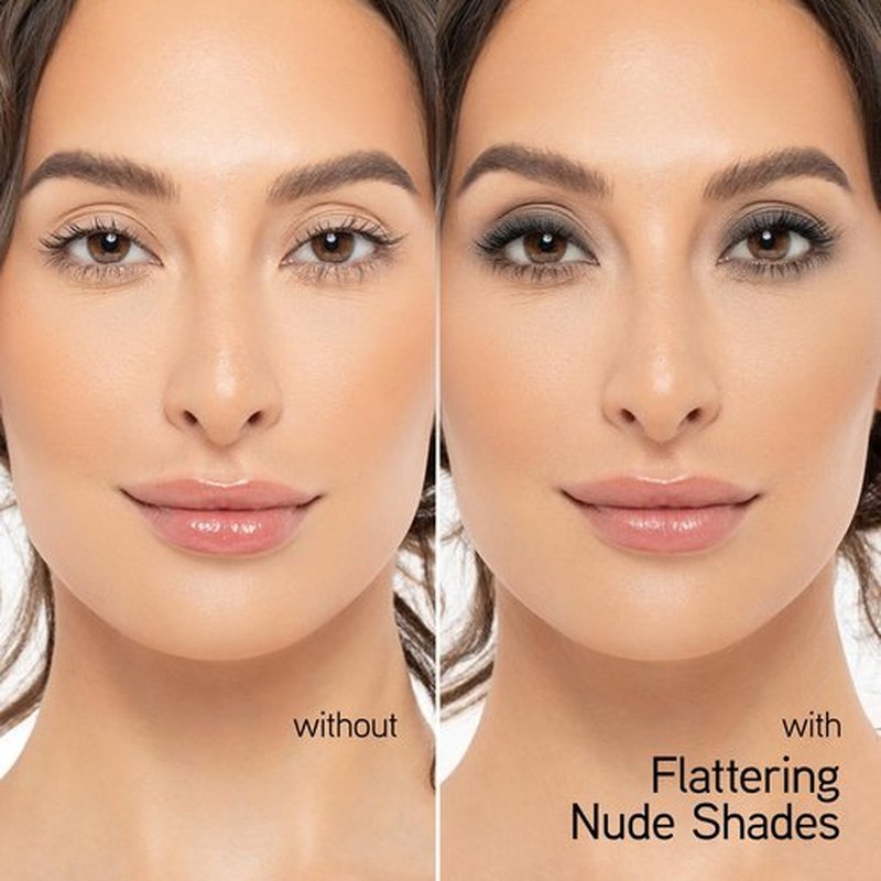 Physicians Formula Matte Monoi Butter Eyeshadow Palette - Hypoallergenic Natural Blushed Nudes for Sensitive Skin