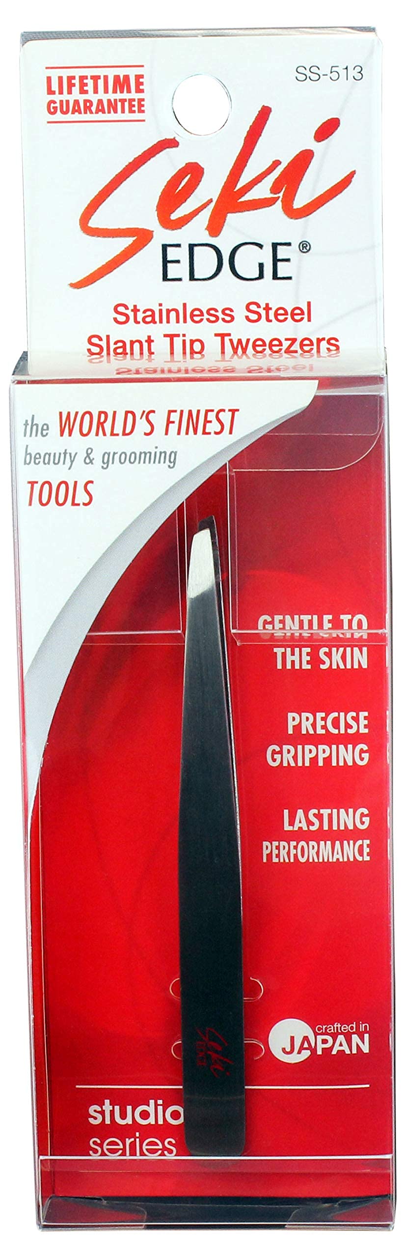 Seki Edge Stainless Steel Slant Tweezer SS 513